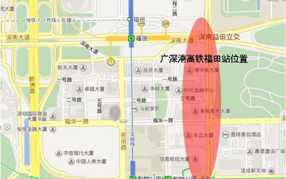 深圳福田高铁站在哪个地铁站-第1张-交通-答答问