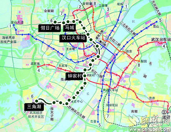 武汉地铁6号线的简介-第1张-交通-答答问