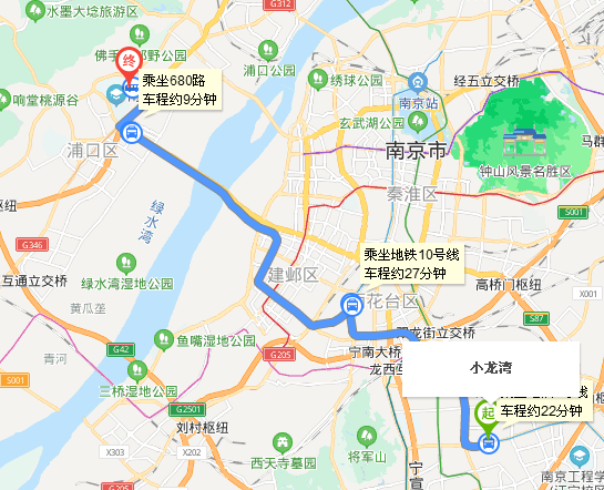 从小龙湾地铁站到美麟香曼山怎么走-第1张-交通-答答问