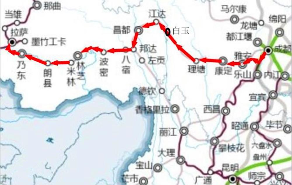3198亿！川藏铁路雅安至林芝段获批，全线有多少站-第1张-交通-答答问