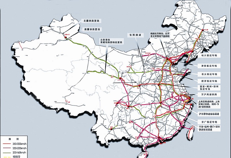 中长期铁路网规划（2008年调整）的规划原则-第1张-交通-答答问