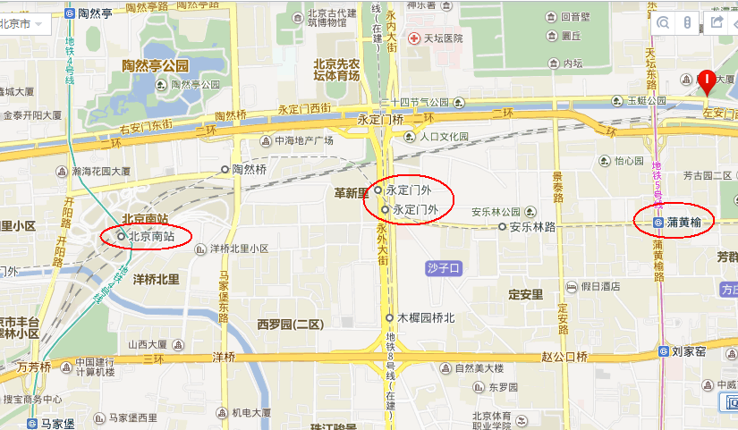 离永定门最近的地铁站在哪-第1张-交通-答答问