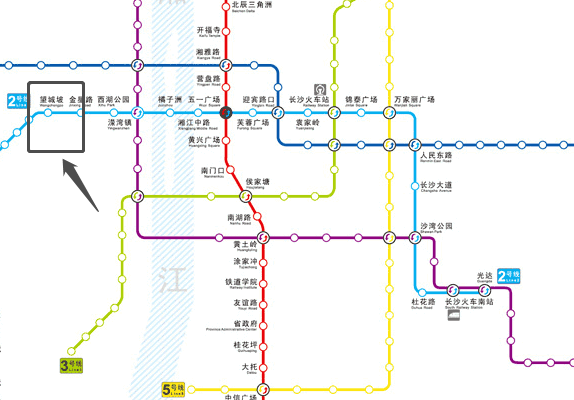 长沙西站的地铁站叫什么-第1张-交通-答答问
