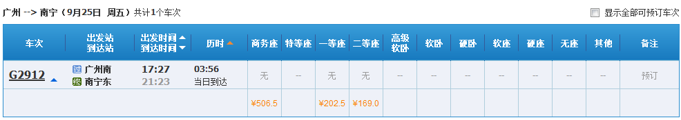 广南高铁全程票价多少-第1张-交通-答答问