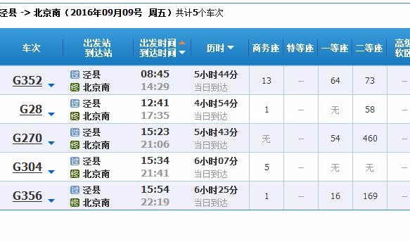 泾县高铁站到北京南站沿途停靠站-第1张-交通-答答问