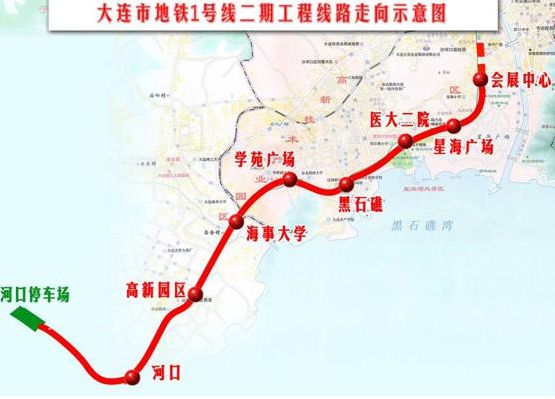 大连地铁一号线的车站设置-第1张-交通-答答问