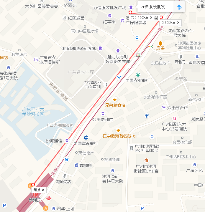 沙河顶地铁站到万佳服装批发广场怎么走-第1张-交通-答答问