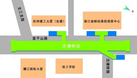 杭州市拱墅区莫干山路与沈塘桥路建地铁，沈塘桥路这排店面房子是属于电信学院的房子会拆迁吗我想在这边-第1张-交通-答答问