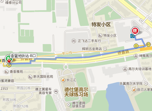 深圳地铁香蜜站b出口到香梅路沃尔玛怎么走-第1张-交通-答答问