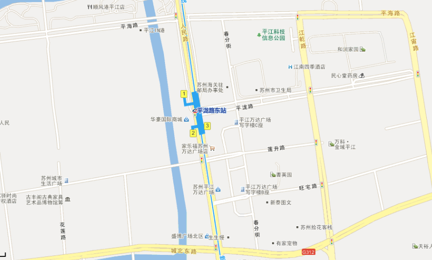 苏州万达广场c座怎么走，乘地铁的。请说明从哪个出口下，再往哪走，谢谢-第1张-交通-答答问