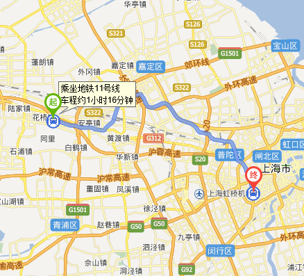 上海11号线地铁线路图从花桥到徐家汇要多长时间啊-第1张-交通-答答问