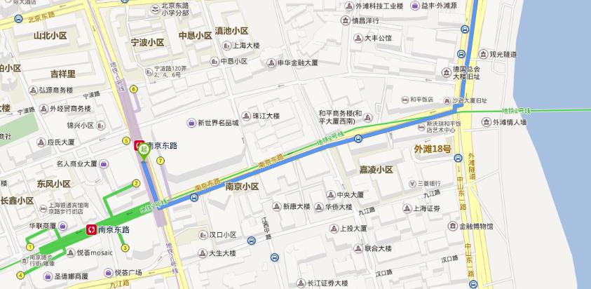 上海十一路地铁换几号线到外滩-第1张-交通-答答问