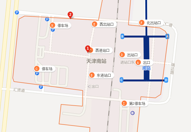 天津南站有几个出站口，如果去接站一般在哪接，出站口离地铁口近吗-第1张-交通-答答问