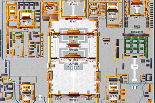 故宫博物院地图-第3张-旅游-答答问