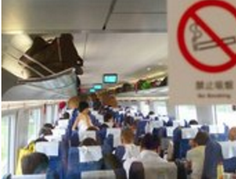 旅客高铁车厢内抽烟触发警报受到了什么处罚-第1张-交通-答答问