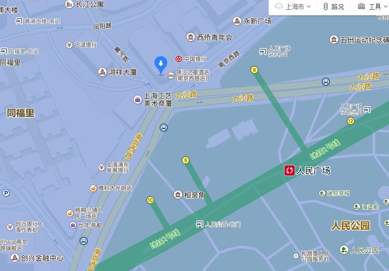 乘地铁8号线到上海国际饭店到哪里出站几号口出来-第1张-交通-答答问