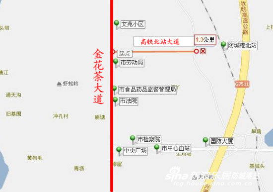防城港高铁站防城港北站在哪里什么时候开通呢谁有防城港北站图片啊-第1张-交通-答答问
