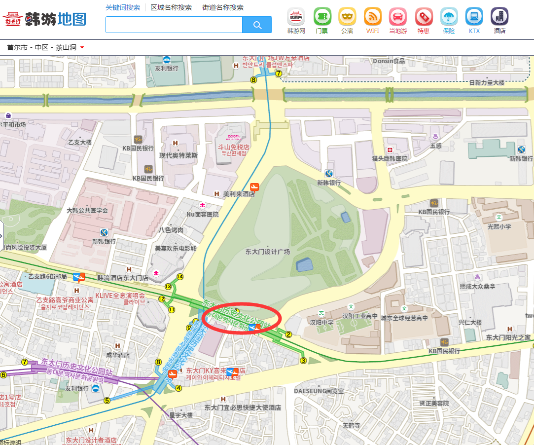 韩国东大门地铁2号线怎么做-第1张-交通-答答问