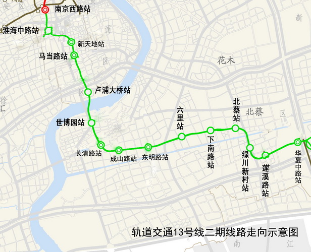 上海地铁13号线2期莲溪路站靠近什么路-第1张-交通-答答问