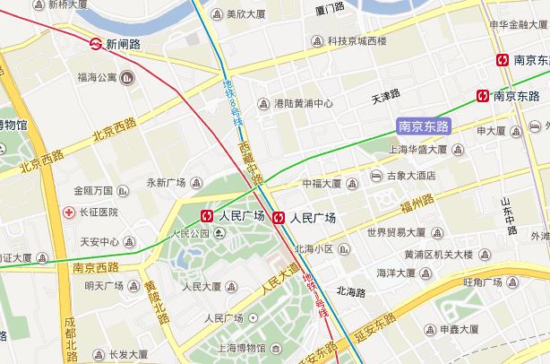 有几条地铁线路可以在人民广场站换乘-第1张-交通-答答问