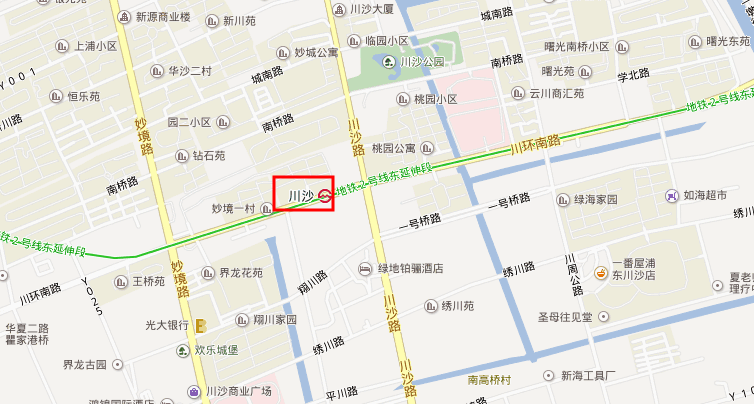 地铁2号线有川沙站吗川沙站末班车几点-第1张-交通-答答问