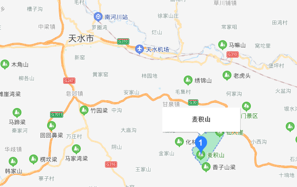 天水市离麦积山有多远?-第1张-旅游-答答问