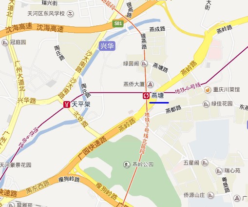 广州地铁六号线到燕塘吗-第1张-交通-答答问