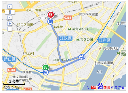 一号线乔口到汉口火车站坐地铁有几站路-第1张-交通-答答问