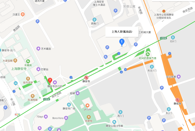 地铁12号线到南京西路上海人家几号出口-第1张-交通-答答问