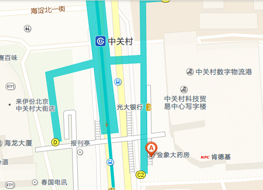 北京中关村科贸电子城在地铁四号线哪站下-第1张-交通-答答问