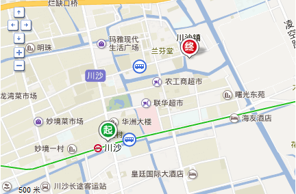 2号地铁川沙站下车后怎么乘公交去川沙古镇-第1张-交通-答答问