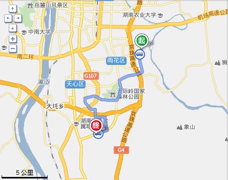 从长沙南站到天心区万家丽南路二段960号怎么坐车-第1张-交通-答答问