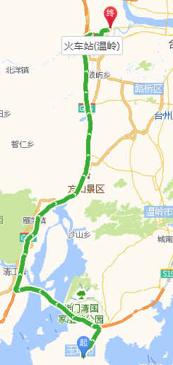 温岭高铁站附近有什么车站可以坐车到玉环-第1张-交通-答答问