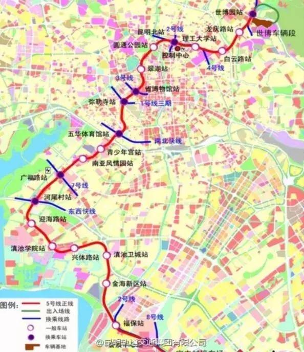 昆明地铁4号线5号线9号线什么时候通车-第1张-交通-答答问