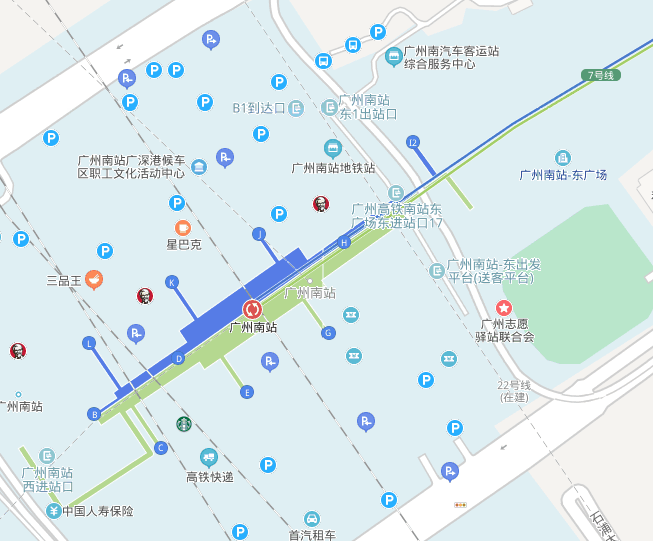 广州地铁几号线直达南站-第1张-交通-答答问