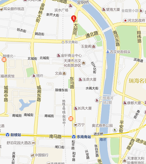 天津地铁2号线大胡同从哪站下-第1张-交通-答答问