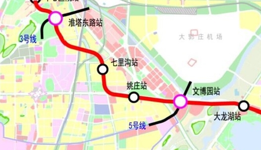 徐州地铁2号线规划图七里沟站具体位置-第1张-交通-答答问