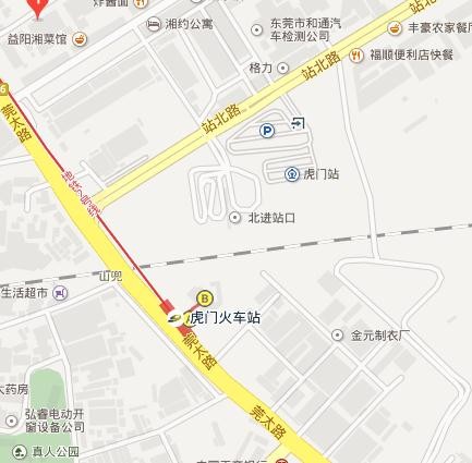 虎门地铁出口地图-第1张-交通-答答问