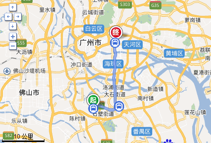 广州南到天河城的地铁线路-第1张-交通-答答问