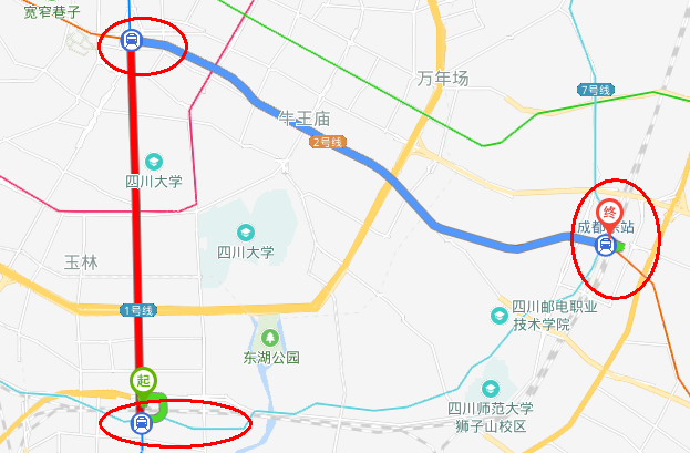 在成都火车南站到火车东站有地铁吗-第1张-交通-答答问