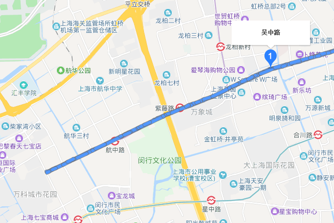 吴中路到10号地铁站-第1张-交通-答答问