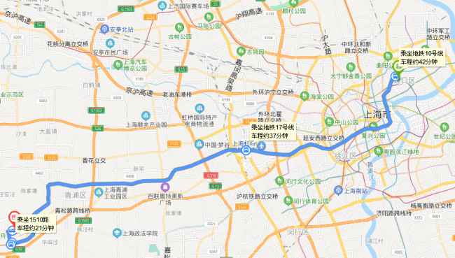 朱家角古镇地铁几号线-第1张-交通-答答问