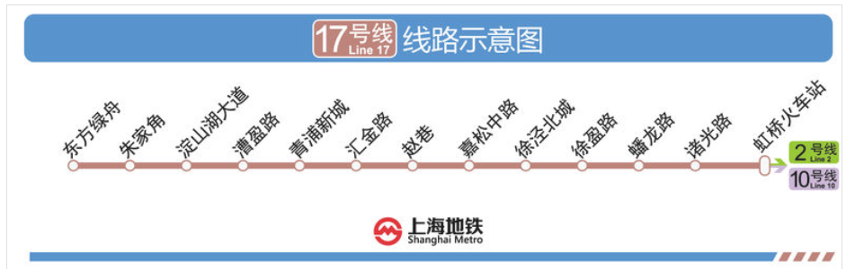 上海地铁17号线途径站-第1张-交通-答答问
