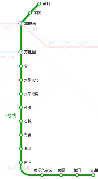 广州地铁4号线全程时间-第1张-交通-答答问