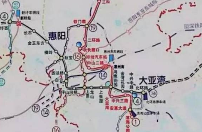 广东惠州有地铁吗分别是哪几条线-第1张-交通-答答问