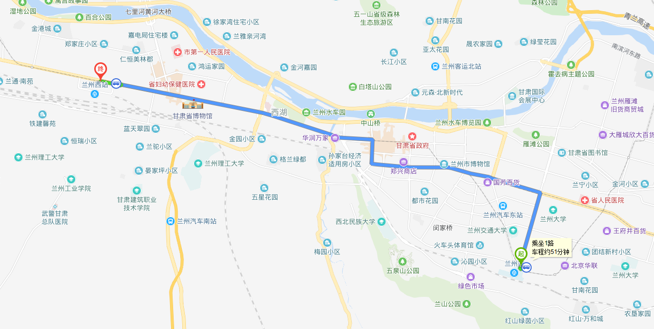 兰州火车站到兰州西高铁有多远-第1张-交通-答答问