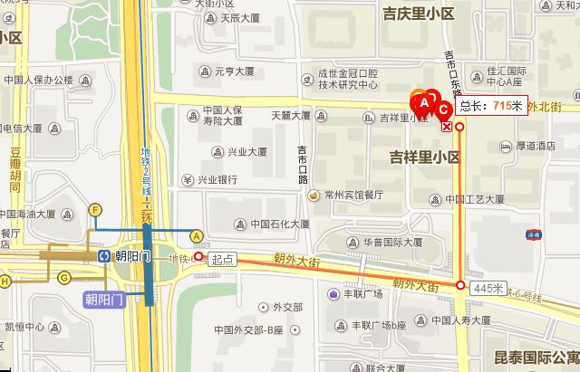 朝外吉祥里101号101大厦坐地铁怎么走-第1张-交通-答答问