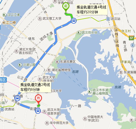 金鹤园怎么去洪山中学 地铁-第1张-交通-答答问