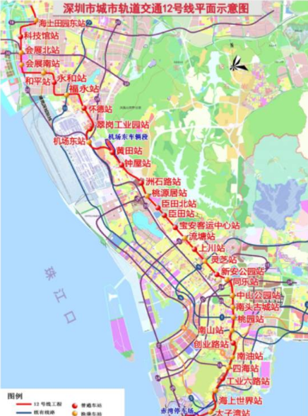 深圳地铁12号线什么时候开工-第1张-交通-答答问