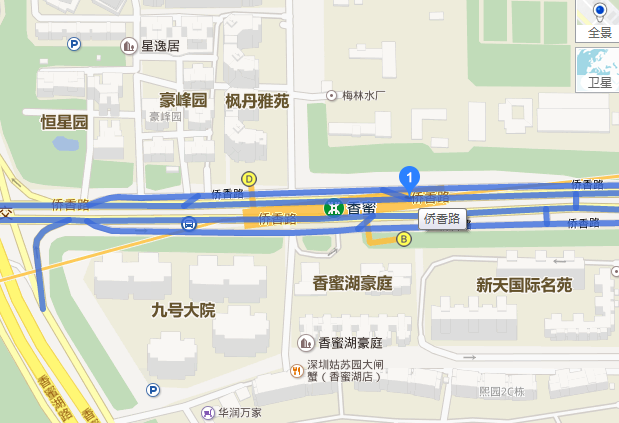 福田区侨香路3010 地铁哪个站下-第1张-交通-答答问